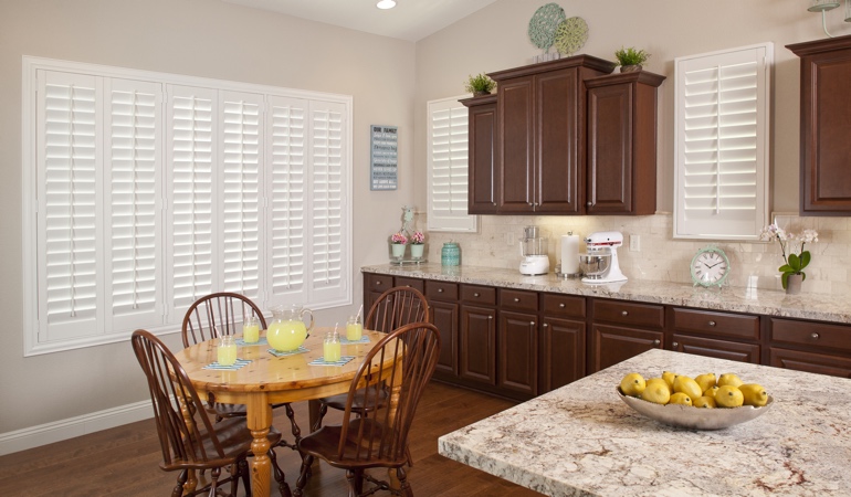 Polywood Shutters in Fort Myers kitchen